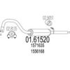 MTS 01.61520 End Silencer